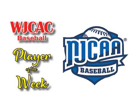 Oriach named WJCAC Baseball Player of the Week