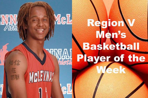 Region V Men's Basketball Player of the Week (Feb. 25 - March 3)