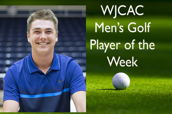 WJCAC Men's Golf Player of the Week (March 9-15)