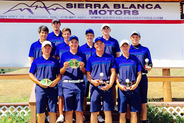 Odessa Men's Golf sets school record at High Country Shootout