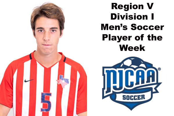 Region V Division I Men's Soccer Player of the Week (Oct. 15)