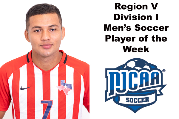 Region V Division I Men's Soccer Player of the Week (Oct. 8)