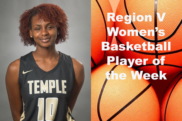 Region V Women's Basketball Player of the Week (Jan. 8)