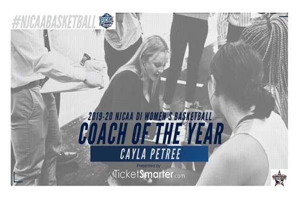 Petree named NJCAA Women's Basketball Coach of the Year