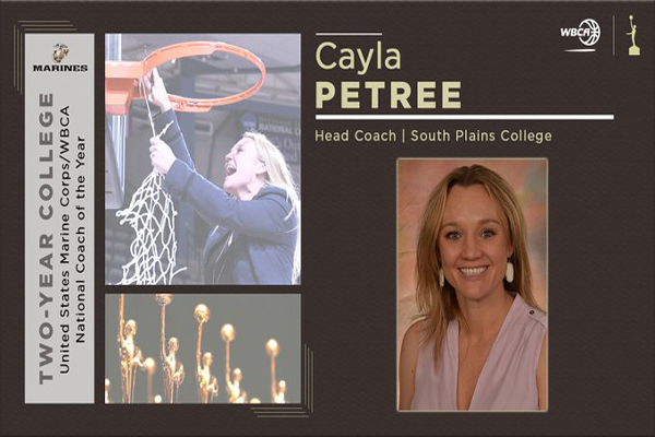 South Plains' Petree named National Coach of the Year by WBCA