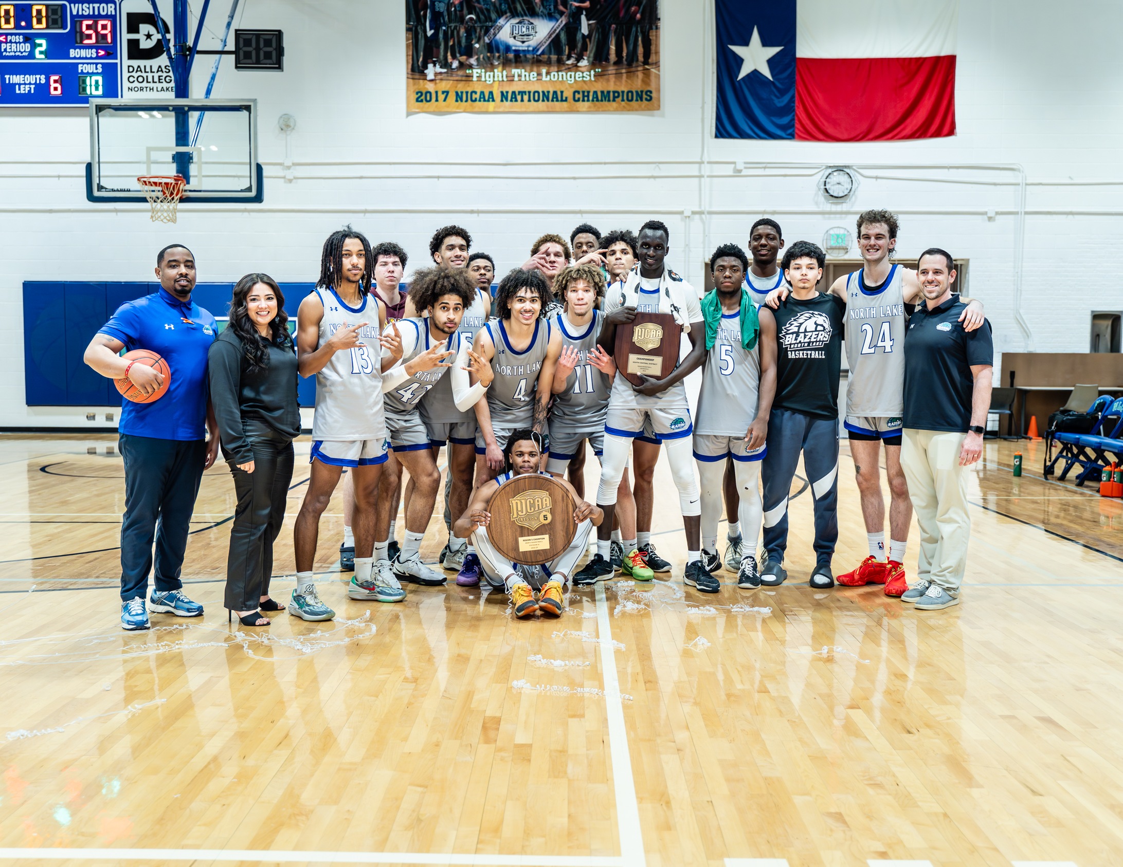 Back-to-back Blazers: North Lake Captures Second Straight District Title