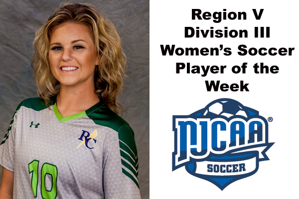 Region V Division III Women's Soccer Player of the Week (Oct. 1-7)