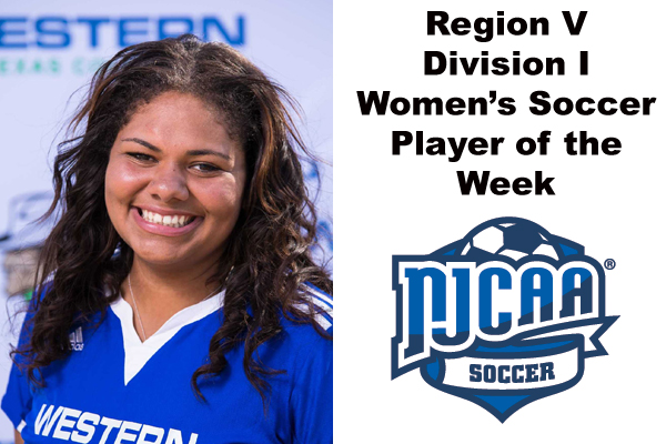 Region V Division I Women's Soccer Player of the Week (Oct. 1-7)