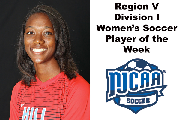 Region V Division I Women's Soccer Player of the Week (Oct. 15-21)