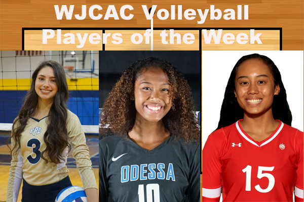 WJCAC Volleyball Players of the Week (Oct. 8)