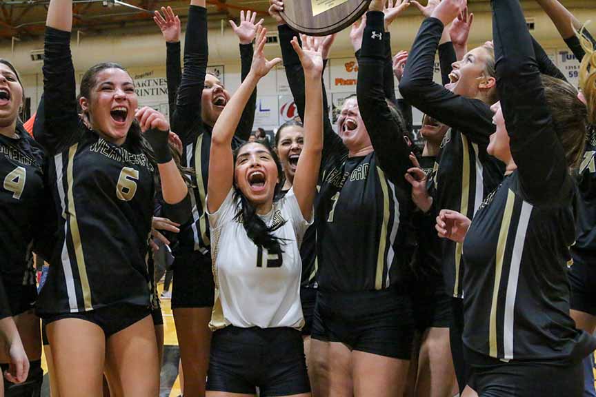 WC volleyball wins regional championship, heads to first national tourney