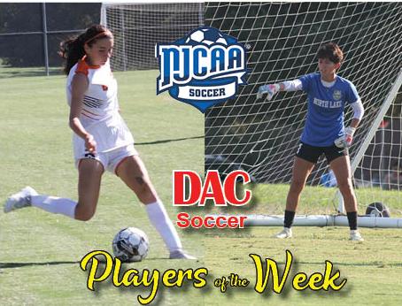 Hernandez, Vargas Named DAC Women’s Soccer Players of Week