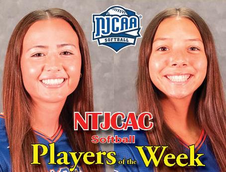 Tosch, Klenda named NTJCAC Players of the Week