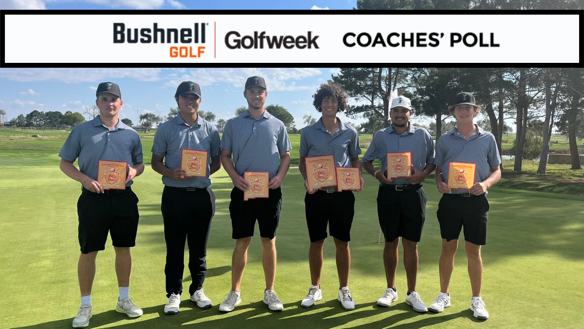 Wrangler Golf Tops Bushnell/Golfweek NJCAA D1 Coaches Poll