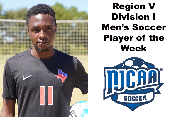 Region V Division I Men's Soccer Player of the Week (Sept. 19-25)