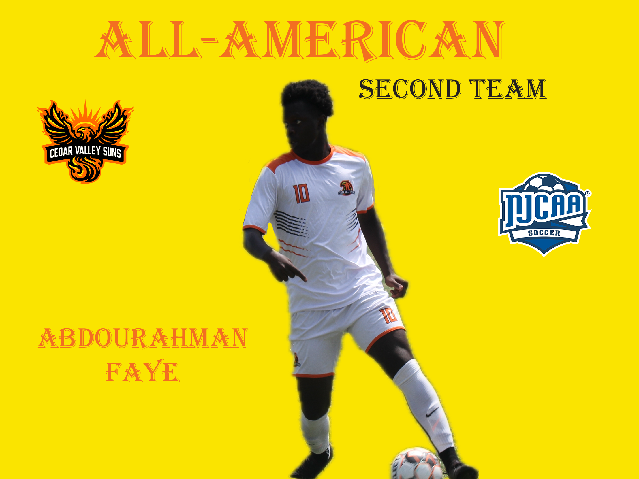 Faye Selected as Second Team All-American