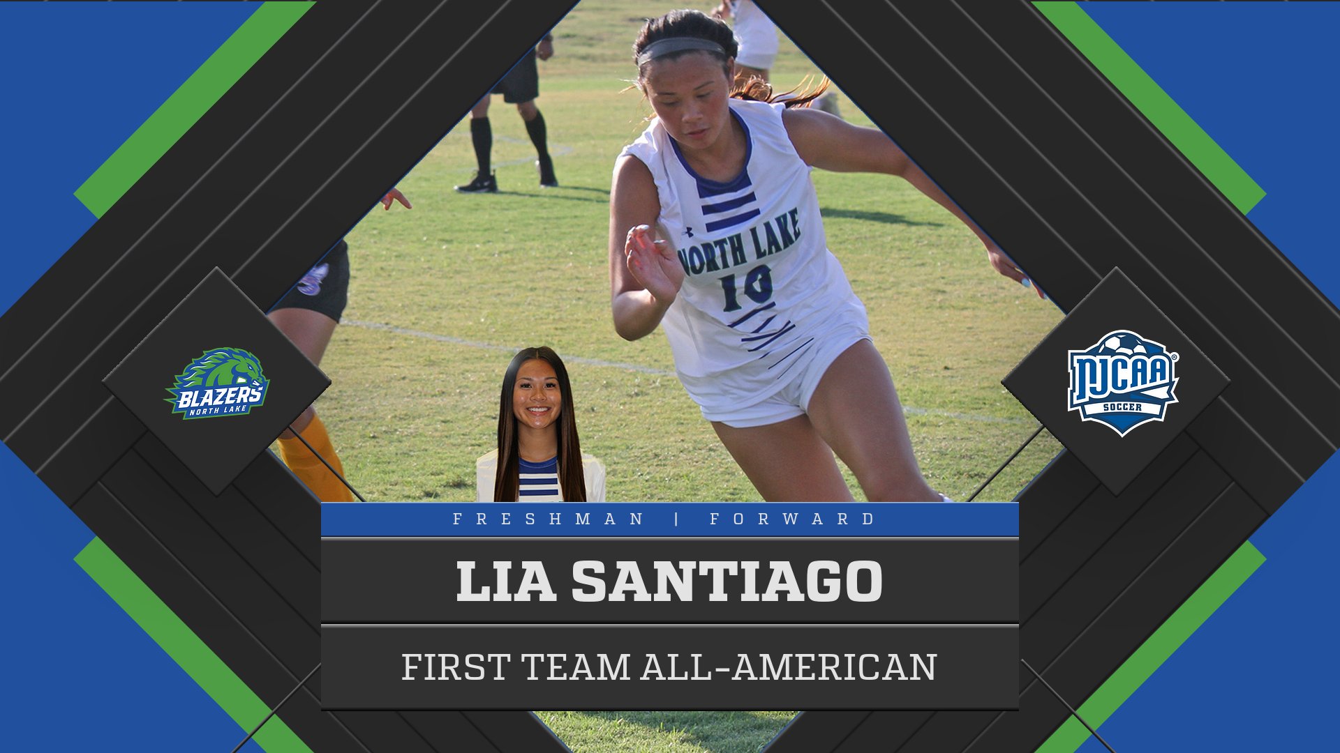 Santiago Named First Team All-American