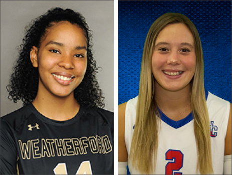 NTJCAC Women's Volleyball Players of the Week (Oct. 2-8)