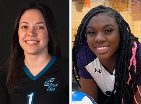 NTJCAC Women's Volleyball Players of the Week (Oct. 9-15)