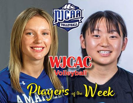 Neie, Kaneko named WJCAC Volleyball Players of the Week