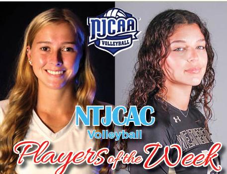 Urbanska, Toliver earn NTJCAC Volleyball Players of the Week honors