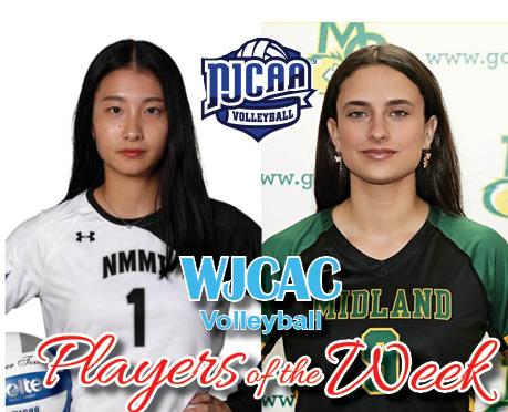 Frangella, Sekita earn WJCAC Volleyball Players of the Week honors